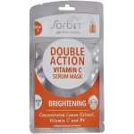 Sorbet Double Action Brightening Serum Mask 23ML