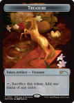 Treasure Token Year Of The Horse 2026 Standard Showdown Promos Tokens - Damaged Foil