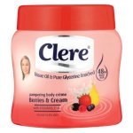 Clere Pampering Body Cream Berries & Cream 500ML