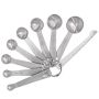 Measuring Spoon Set 9PCS Measuring Cups Stainless Steel Tablespoon Tools