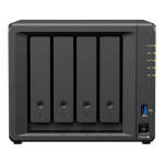 Synology DS925+ 4 Bay Nas Upgradeable To 9 Bay Amd Ryzen V1500B 4C Cpu 4GB DDR4 Ecc Sodimm 2 Dimm Slots