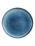 Blue Speckled Ceramic Dinner Plate 26.8CM - None Green