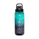 Water Bottle Sipper 1700ML Green And Purple