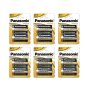 Panasonic Alkaline D 2 Pack Batteries X 6 Packs LR20APB/2BP/6