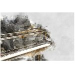 Abstract Piano Wall Art Canvas Print 1200 X 800