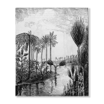 Antique Etching 14 Art Print - A1