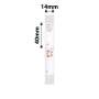 NB298 - - D11 / D101 / D110 / H1S - 14X40MM - 160 School Rabbit Labels