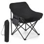 Heavy Duty Lawn Chair With Side Pocket &carring Bag