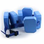 Nurnesy Swimming Floating Waistband Adjustable Flotation Belt Swim Training Foam Belt Blue