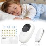 Wireless Bedwetting Alarm For Kids - Separate Design Enuresis Pee Alarm With Vibration & Sound Alert USB C Rechargeable Bed Wett
