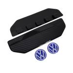 Matt Black & Carbon Fibre Side Mirror Brows For Vw Models - Autostyle Motorsport South Africa