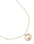 Goldair Gold Butterfly In Circle Pendant Necklace