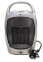 Silver 1500 W Programmable Thermostat Fan Heater