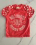Billabong Orange Heart Rash Vest 0/3M
