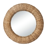 Rattan Frame Mirror 870MM X 870M X 50MM