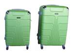 Smte 2 Piece Luggage Set Green With Keychain