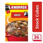 Knorrox Beef Stock Cubes 36 X 10G