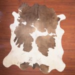 Bs Grade Nguni Hide 236 Brown white XL - Extra Large Brown white Panelled