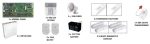 Paradox SP6000+ With K32LED Keypad 8 Zone Full Kit