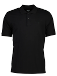 Classic Black Short Sleeve Golfer - S Black