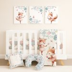 Cot Duvet Bedding Ballerina Foxy Vol In Blom