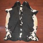 Aas Grade Cow Hide 1014 Black white XL - Extra Large Black white Panelled