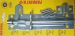 Noble Lockable Pad Bolt Latch 200MM Zinc Plated