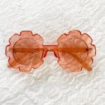 Pink Transparent Sunglasses