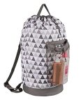 Dalykate Backpack Laundry Bag Laundry Backpack With Shoulder Straps And Mesh Pocket Durable Nylon Clothes Hamper Bag With Drawst