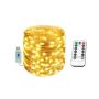 USB Fairy Lights With Remote 20M - 8 Modes Warm White For Indoor/outdoor