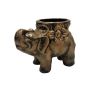 Decor Ornament 22X17X11CM Elephant Planter