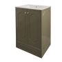 Denver Charm 2 Door Floor Mount Vanity Cappuccino