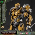 Yolopark Transformers Toys Cheetor Action Figure Rise Of The Beasts 19.99 Cm Pre-assembled Model Kit Amk Series Christmas Halloween Gift