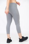 Ladies High Waisted 3 4 Performance Yoga Fitness Leggings With Pockets