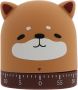 Mechanical Kitchen Countdown Timer Cute Dog Cartoon Design Loud Alarm