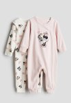 2-PACK Printed Pyjamas - Light Pink Minnie Mouse