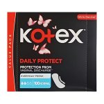 Kotex Daily Protect Everyday Fresh Unscented Pantyliners 100S