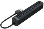 Orico Hub USB3.0 1XUSB3.0 5XUSB Sdtf Bk