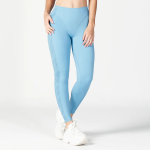 Women's Core Wild Panel Leggings - Delph Blue Larkspur X Large Female