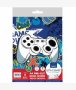 A4 Pre-cut Book Covers Cool Gamer 5PACK - High Quality Durable Plastic Trendy Cool Gamer Designs Saves Time With Uni-cover System Ideal For