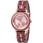 Female Purple Heart Wood Wooden Watch GT126-1
