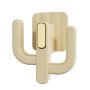 Nordic Yellow No Drill Wall Mount Slipper Rack