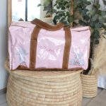 Travel Bag Hospital Bag Duffel Bag Pink Tatty Teddy