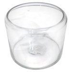 Glass Bulb Flower Vase Transparnent 16CM