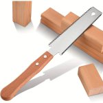 1PC Small Hand Saw Japanese Woodworking Flush Cut Saw With Flexible Blade Wooden Straight Edge Carpentry Pull Saw Tool