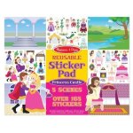 M&d Reusable Stickers Princess Castle