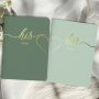 2PCS Wedding Vow Books 13.97CM X 10.16CM Wedding Gift Books His And Her Notebook