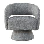 Diane Liquorice Swivel Chair