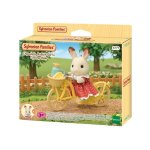 Sylvanian Families Chocolate Rabbit Girls Cycle Ride Es