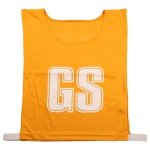 Senior Netball Bibs - Yellow